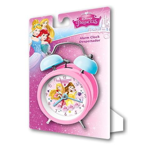 Disney Princess Pink & Blue Twin Bell Alarm Clock £5.99